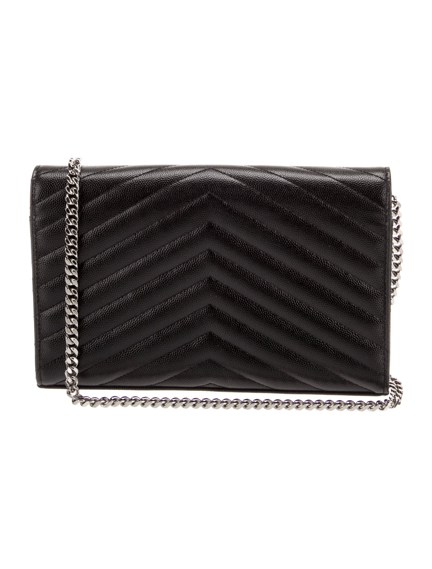 Saint Laurent Chevron Shoulder Bag